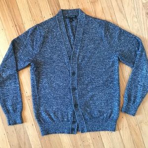 Banana Republic Marled Blue Cardigan